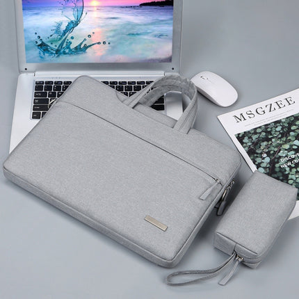 Handbag Laptop Bag Inner Bag with Power Bag, Size:11 inch(Grey)-garmade.com