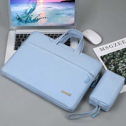 Handbag Laptop Bag Inner Bag with Power Bag, Size:13.3 inch(Blue)-garmade.com