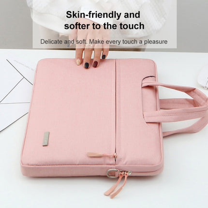 Handbag Laptop Bag Inner Bag with Power Bag, Size:15.6 inch(Pink)-garmade.com