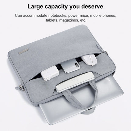 Handbag Laptop Bag Inner Bag with Shoulder Strap, Size:12 inch(Blue)-garmade.com