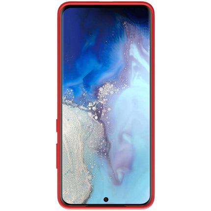 For Galaxy S20 Ultra / S20 Ultra 5G NILLKIN Feeling Series Liquid Silicone Anti-fall Mobile Phone Protective Case(Red)-garmade.com
