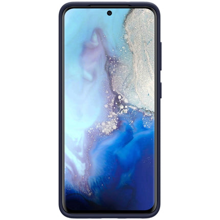 For Galaxy S20 / Galaxy S20 5G NILLKIN Feeling Series Liquid Silicone Anti-fall Mobile Phone Protective Case(Blue)-garmade.com