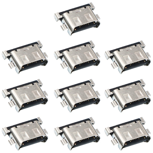 For Samsung Galaxy F12 10pcs Charging Port Connector-garmade.com
