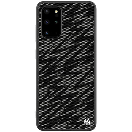 For Galaxy S20+ / Galaxy S20+ 5G NILLKIN Glorious Series TPU + PC 3D Geometric Texture Reflective Mobile Phone Protective Case(Thunderbolt Texture)-garmade.com