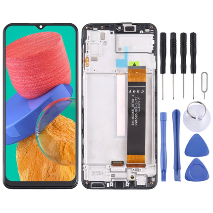 Original LCD Screen For Samsung Galaxy M33 5G SM-M336B Digitizer Full Assembly with Frame-garmade.com