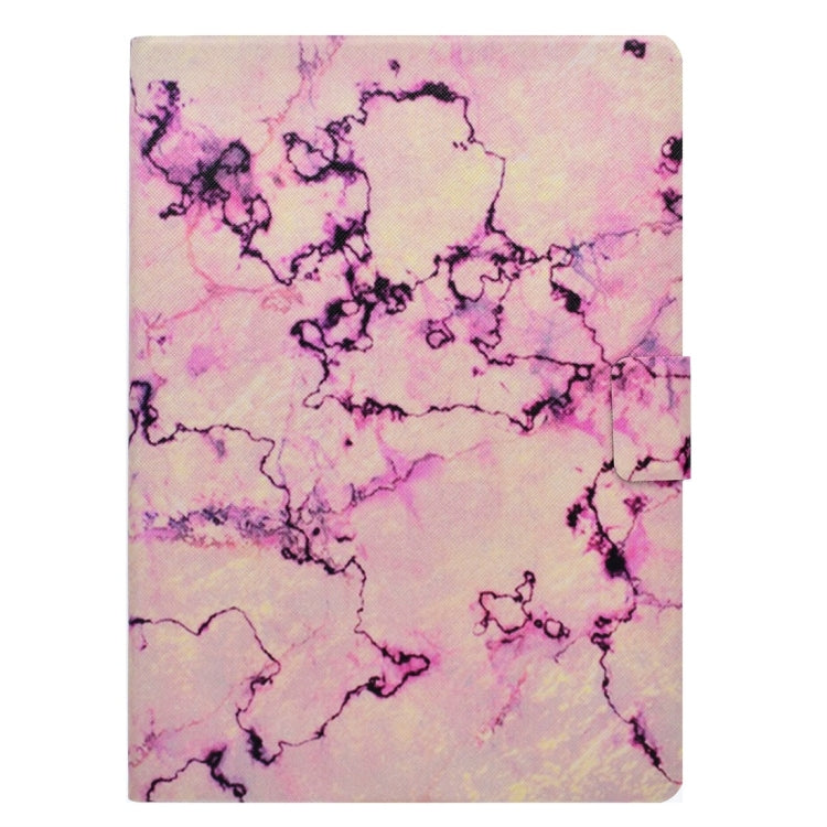 For iPad 5 / 6 Horizontal Flip Leather Case with Holder & Card Slot & Sleep / Wake-up Function(Pink Marble)-garmade.com