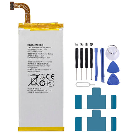 HB3742A0EBC Li-Polymer Battery Replacement For Huawei Ascend P6/Ascend G6-garmade.com