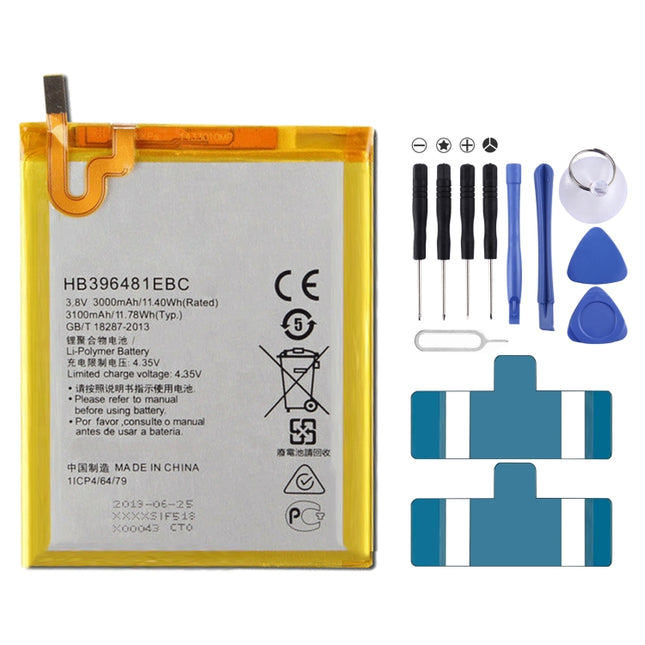 HB396481ECW Li-Polymer Battery Replacement For Huawei MaiMang 4 / G8 / G7 Plus / D199 / Honor 5A / Honor 5X-garmade.com