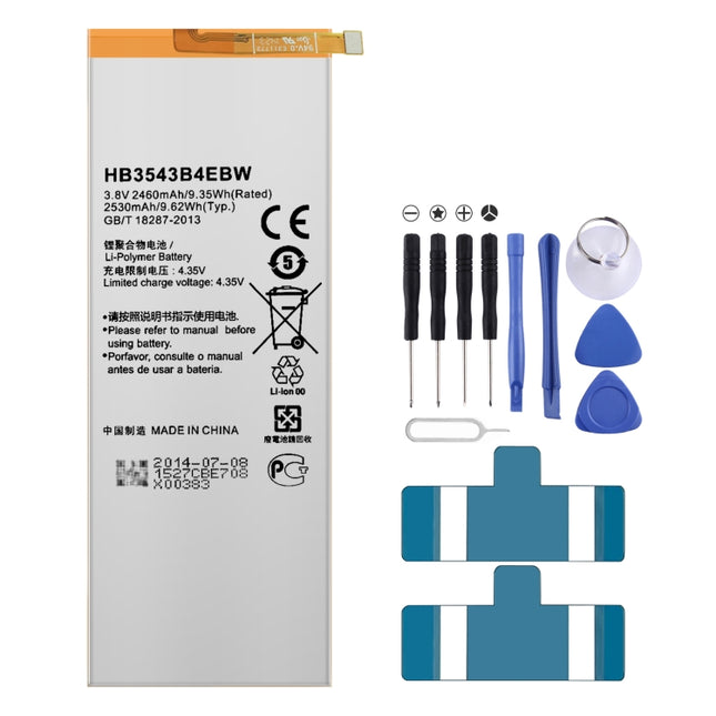 HB3543B4EBW For Huawei Ascend P7 Li-Polymer Battery Replacement-garmade.com