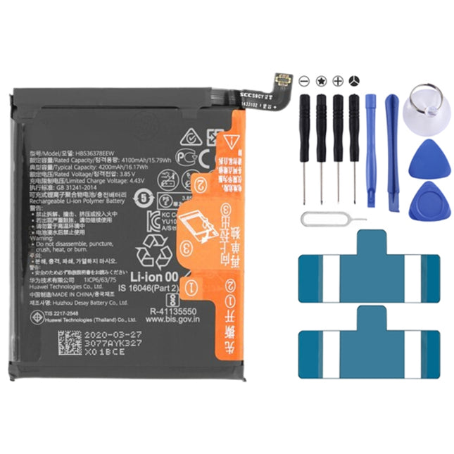 HB536378EEW For Huawei P40 Pro Li-Polymer Battery Replacement-garmade.com