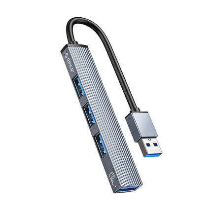 ORICO AH-A13 USB 3.0 x 1 + USB 2.0 x 3 to USB 3.0 HUB Adapter(Space Gray)-garmade.com