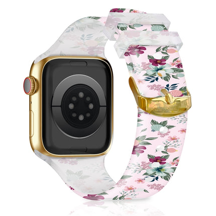 Square Buckle Transparent Watch Band For Apple Watch Ultra 49mm&Watch Ultra 2 49mm / Series 9&8&7 45mm / SE 3&SE 2&6&SE&5&4 44mm / 3&2&1 42mm(4)-garmade.com