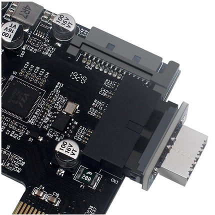 10 PCS 73S Mainboard USB 3.0 19P/20P to Type-E90 Degree Adapter-garmade.com