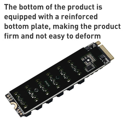 M2 M-EKY PCIE 3.0 to SATA 6G Adapter-garmade.com