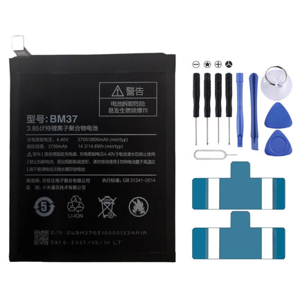 BM37 3800 mAh Li-Polymer Battery Replacement For Xiaomi Mi 5s Plus-garmade.com