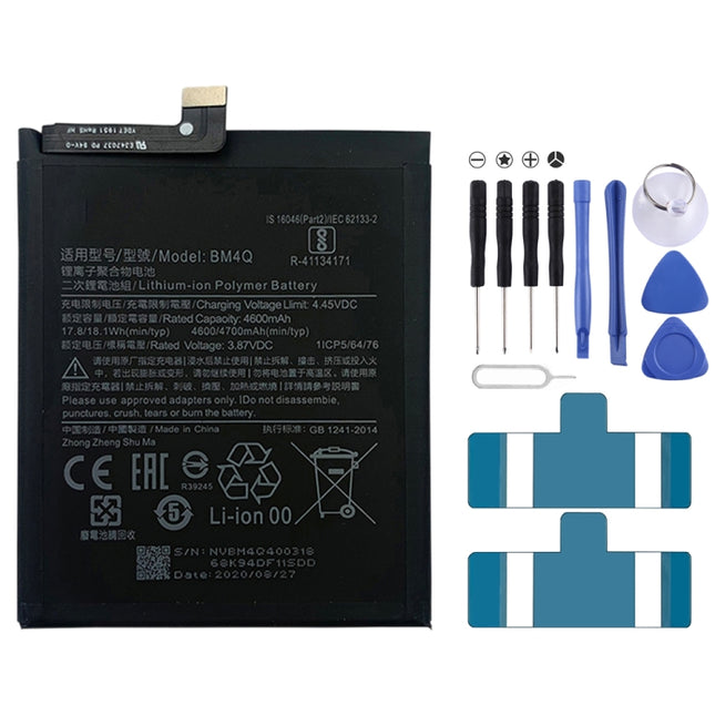 BM4Q 4700mAh Li-Polymer Battery Replacement For Xiaomi Redmi K30 Pro / Redmi K30 Pro Zoom / Poco F2 Pro-garmade.com