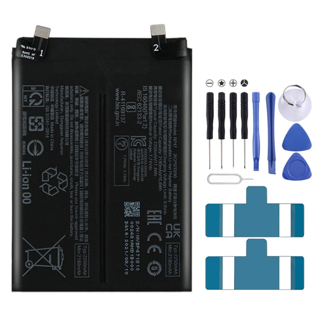 BP47 4500mAh For Xiaomi Redmi Note 11 Pro+ 5G Li-Polymer Battery Replacement-garmade.com