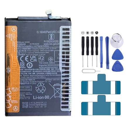 BN66 6000mAh For Xiaomi Poco C40 Li-Polymer Battery Replacement-garmade.com