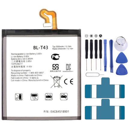 BL-T43 3550mAh For LG G8S ThinQ Li-Polymer Battery Replacement-garmade.com
