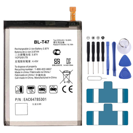 BL-T47 4300mAh For LG Velvet 5G Li-Polymer Battery Replacement-garmade.com