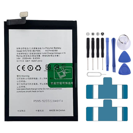 BLP595 2320mAh For OPPO R7 Li-Polymer Battery Replacement-garmade.com