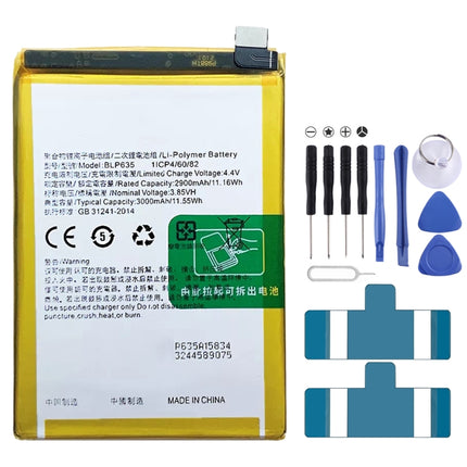 BLP635 3000mAh For OPPO R11 Li-Polymer Battery Replacement-garmade.com