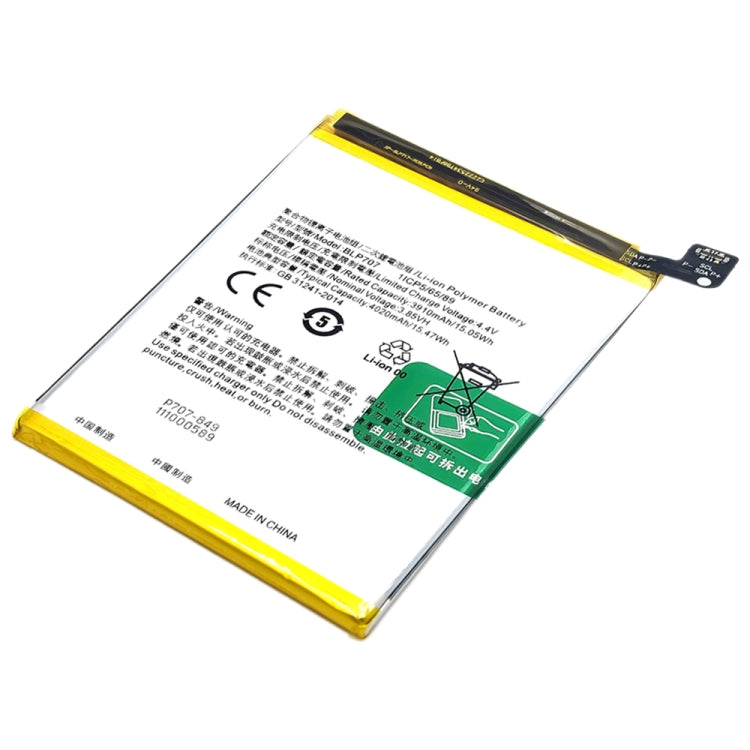 BLP707 4020 mAh Li-Polymer Battery Replacement For OPPO A9x / F11-garmade.com