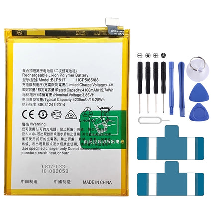 BLP817 4230 mAh Li-Polymer Battery Replacement For OPPO A15 / A15s / A35-garmade.com