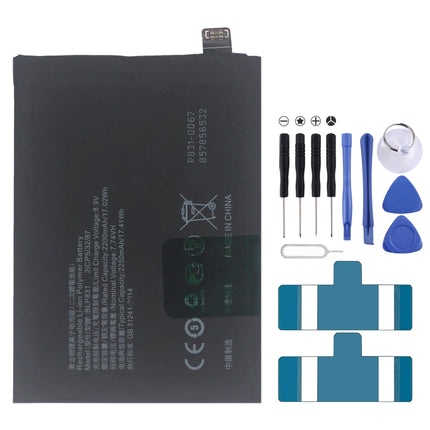 BLP831 Li-Polymer Battery Replacement For OPPO Find X3 / Find X3 Pro-garmade.com