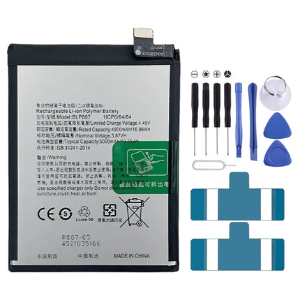 BLP807 5000 mAh Li-Polymer Battery Replacement For Realme V5 5G / Realme Q2-garmade.com