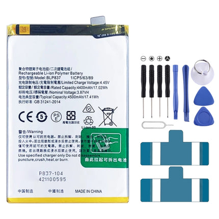 BLP837 4500mAh For Realme 8 Pro Li-Polymer Battery Replacement-garmade.com