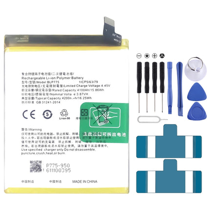 BLP775 For Realme X50 5G Li-Polymer Battery Replacement-garmade.com