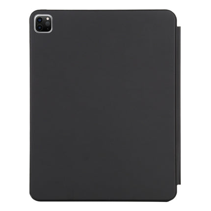 For iPad Pro 11 2022 / 2021 / 2020 3-fold Horizontal Flip Smart Leather Tablet Case with Sleep / Wake-up Function & Holder(Black)-garmade.com
