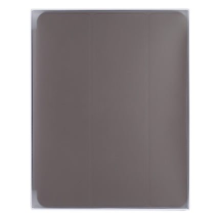 For iPad Pro 11 2022 / 2021 / 2020 3-fold Horizontal Flip Smart Leather Tablet Case with Sleep / Wake-up Function & Holder(Brown)-garmade.com