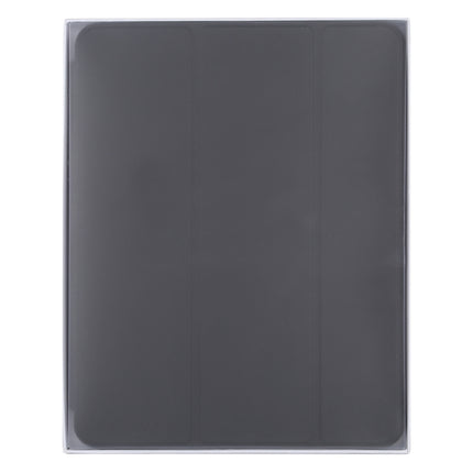 For iPad Pro 12.9 inch (2020/2021) 3-fold Horizontal Flip Smart Leather Tablet Case with Sleep / Wake-up Function & Holder(Black)-garmade.com