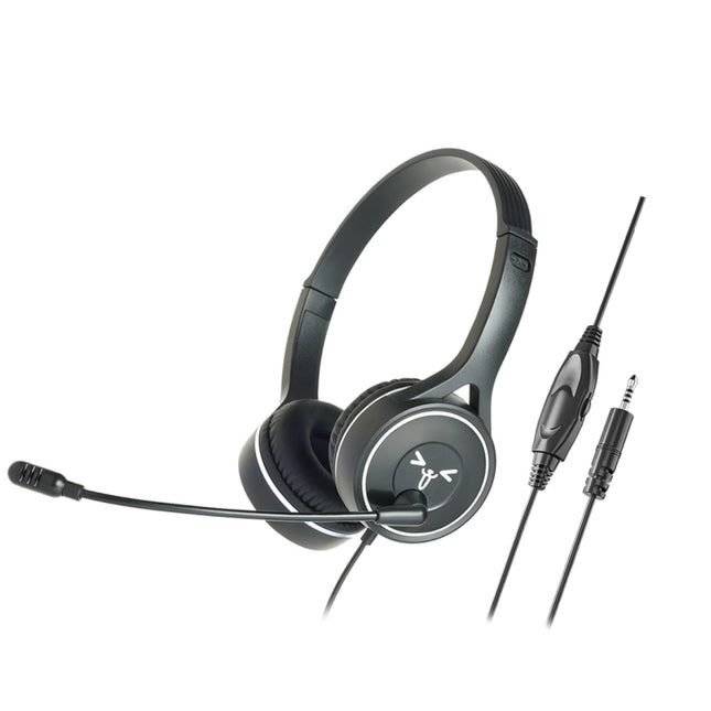 SOYTO SY-G30C Long Microphone Wired Noise Cancelling Ergonomic Gaming Headset, Interface:3.5mm(Black)-garmade.com