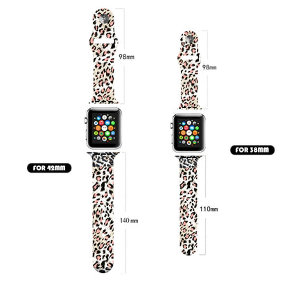 Single Nail Printing Watch Band For Apple Watch Ultra 49mm&Watch Ultra 2 49mm / Series 9&8&7 45mm / SE 3&SE 2&6&SE&5&4 44mm / 3&2&1 42mm(A38)-garmade.com