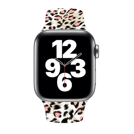 Single Nail Printing Watch Band For Apple Watch Series 9&8&7 41mm / SE 3&SE 2&6&SE&5&4 40mm / 3&2&1 38mm(A38)-garmade.com