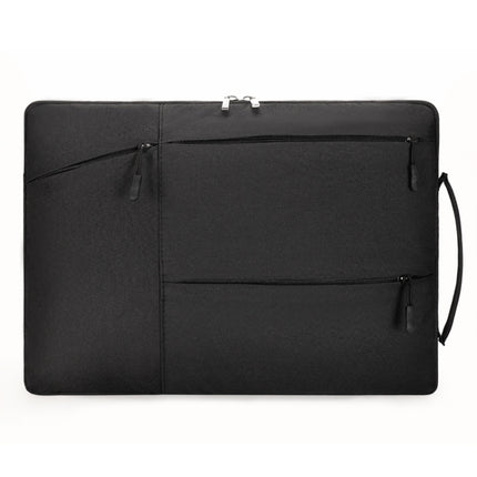 C310 Portable Casual Laptop Handbag, Size:13-13.3 inch(Black)-garmade.com