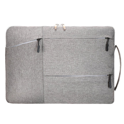 C310 Portable Casual Laptop Handbag, Size:15.4-16 inch(Grey)-garmade.com