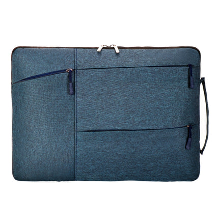 C310 Portable Casual Laptop Handbag, Size:15.4-16 inch(Blue)-garmade.com