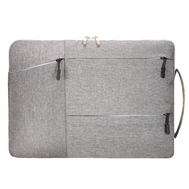 C310 Portable Casual Laptop Handbag, Size:15.6-17 inch(Grey)-garmade.com