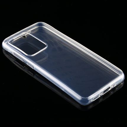 For Galaxy S20 Ultra Full Coverage TPU Transparent Mobile Phone Case-garmade.com