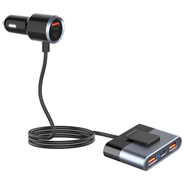 SC03 76W Output PD / QC3.0 Fast Charge Extended Car Charger-garmade.com