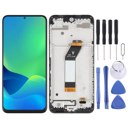 Original LCD Screen for Ulefone Note 13P Digitizer Full Assembly with Frame-garmade.com