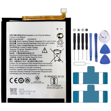 3300mAh BL299 For Lenovo Z5s L78071 Li-Polymer Battery Replacement-garmade.com