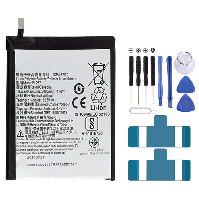 4000mAh BL296 For Lenovo Z6/Z6 Pro Li-Polymer Battery Replacement-garmade.com