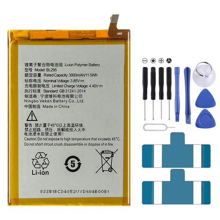 3050mAh BL271 For Lenovo ZUK Edge Z2X Li-Polymer Battery Replacement-garmade.com