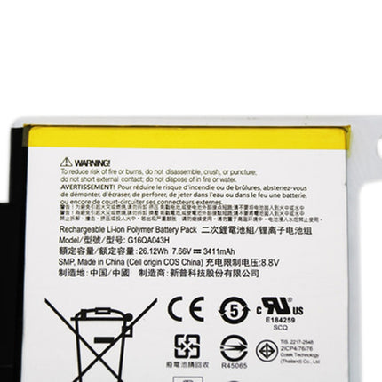 7.66V 3411mAh For Microsoft Surface Go Li-Polymer Battery Replacement-garmade.com