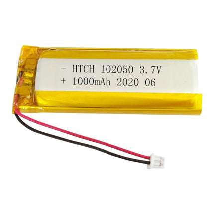 2pcs 102050 1000mAh Li-Polymer Battery Replacement-garmade.com